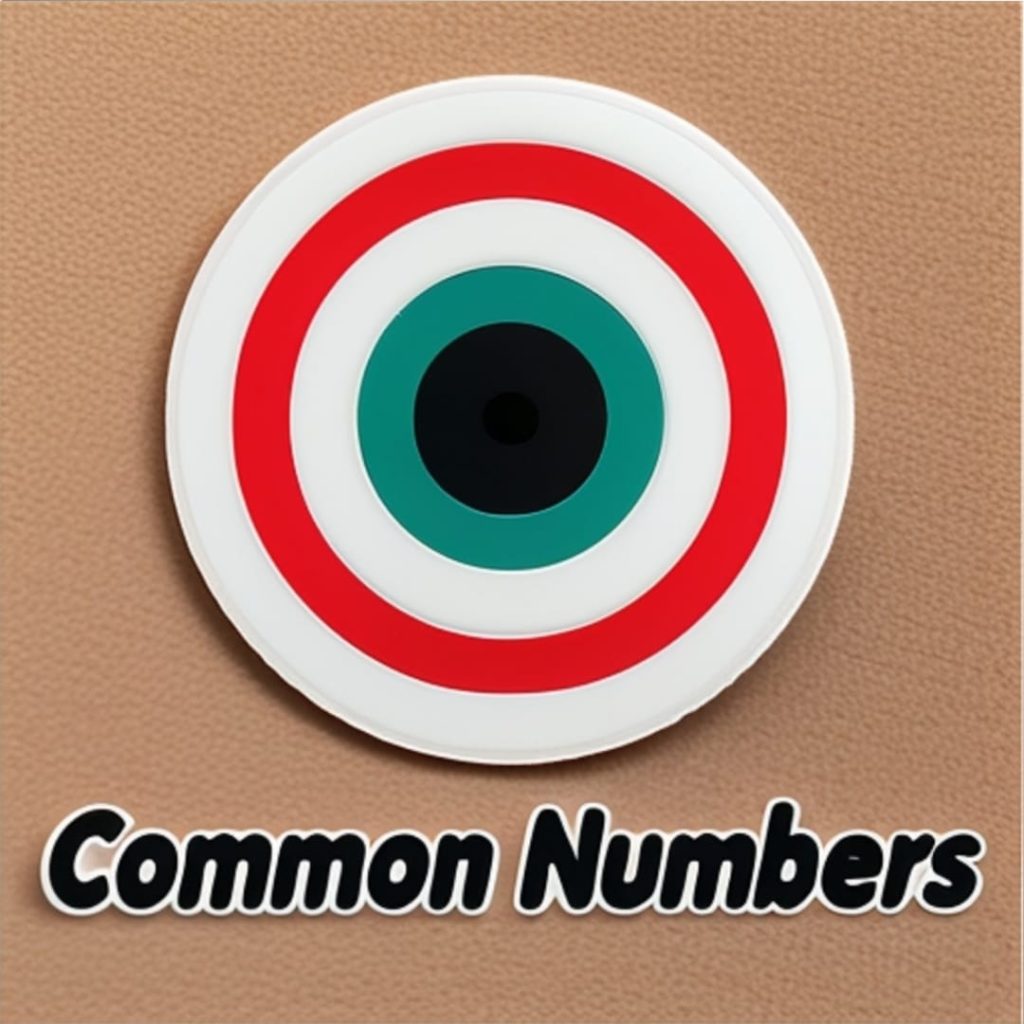 shillong teer common number